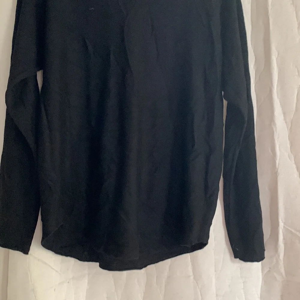 Rachel Zoe Nylon Cashmere Blend Evil Eye Embellished Sweater L - Picture 5 of 7